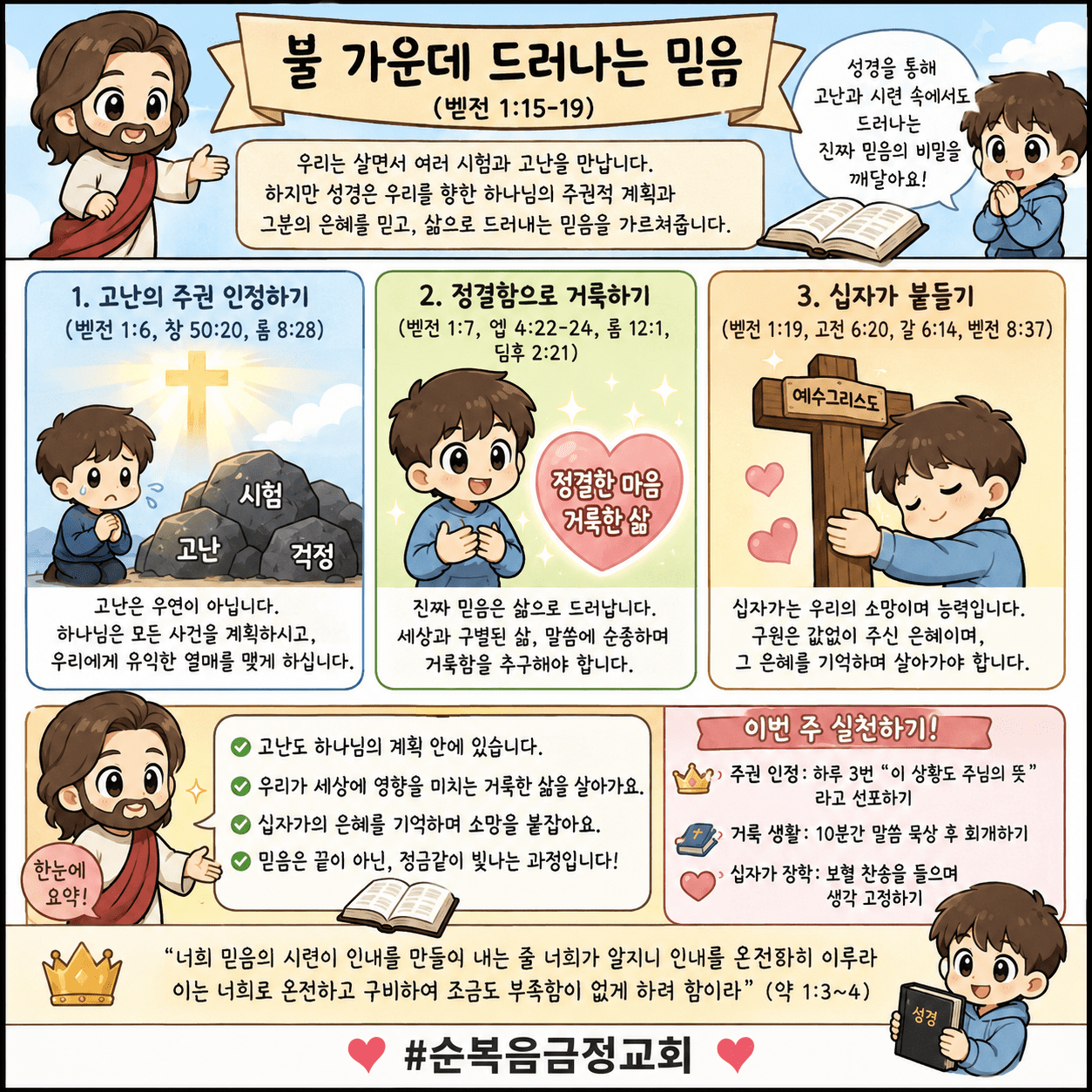 불 가운데 드러나는 믿음 (벧전 1:15-19) 1