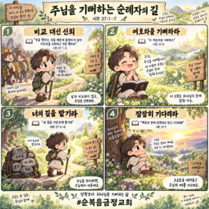 주님을 기뻐하는 순례자의 길 (시 37:1-7)
