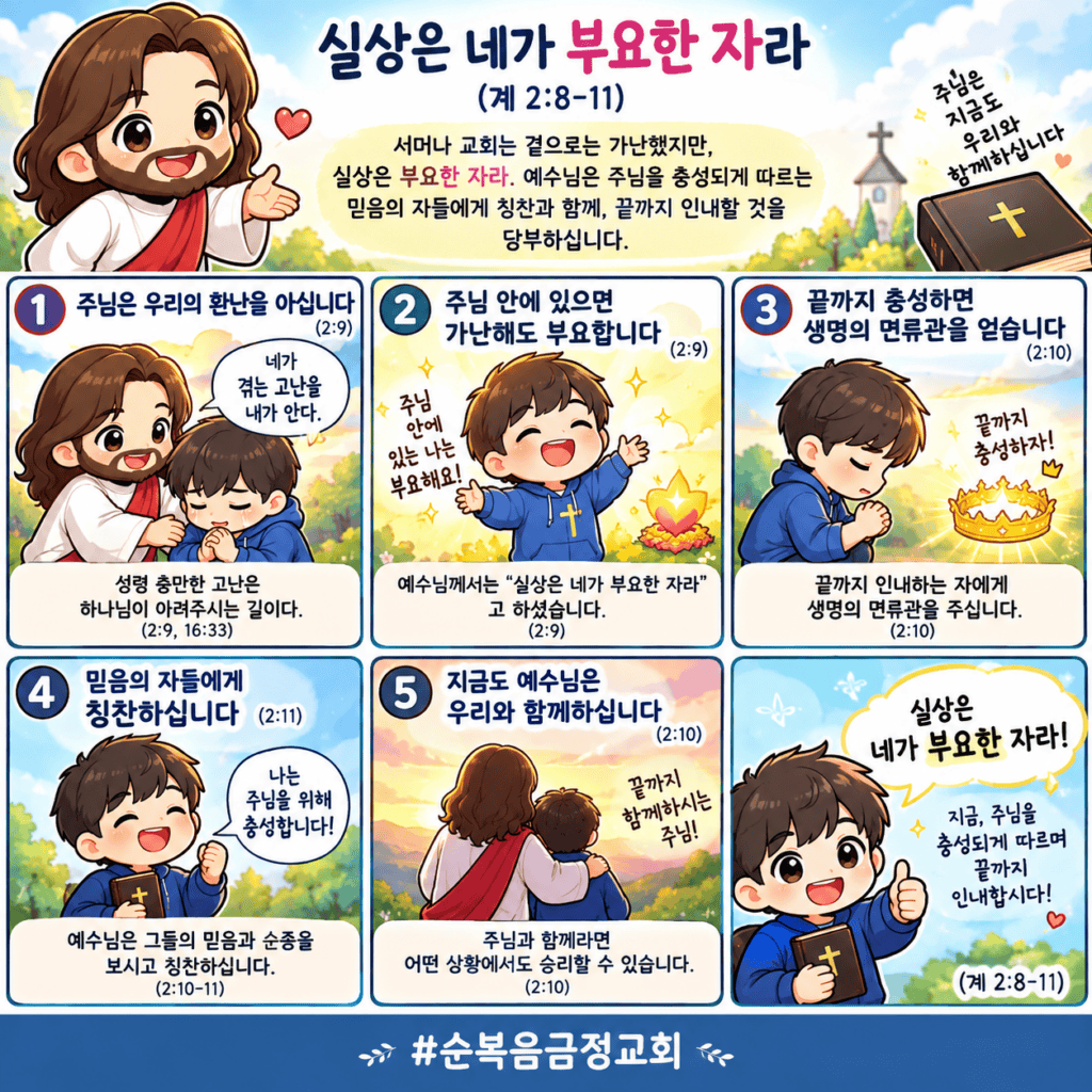 실상은 네가 부요한 자라